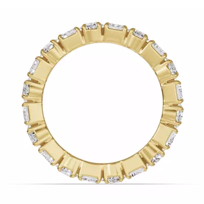 Oval and Emerald-Cut Lab Diamond Eternity Band (4.5ct tw)