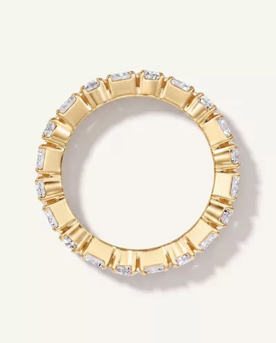 Oval and Emerald-Cut Lab Diamond Eternity Band (4.5ct tw)