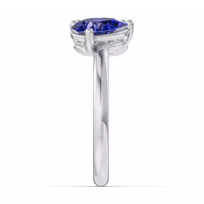 Toi Et Moi Oval Lab Diamond & Pear Sapphire Ring (2.00 ct. tw.)