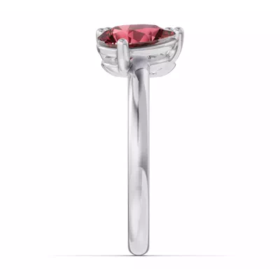 Toi Et Moi Oval Lab Diamond & Pear Ruby Ring (2.00 ct. tw.)