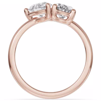 Toi Et Moi Oval & Pear Lab Diamond Ring (2.00 ct. tw.)