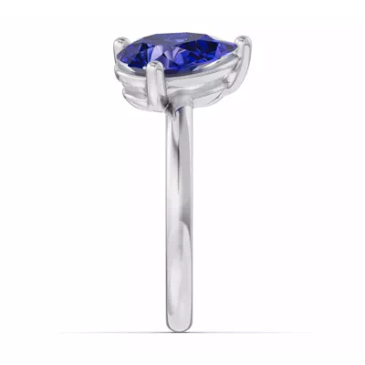 Toi Et Moi Oval Lab Diamond & Pear Sapphire Ring (3.00 ct. tw.)