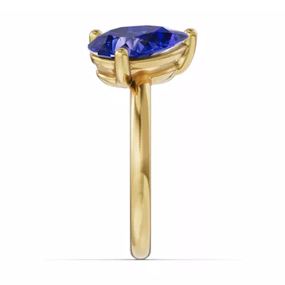 Toi Et Moi Oval Lab Diamond & Pear Sapphire Ring (4.00 ct. tw.)