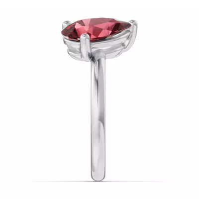 Toi Et Moi Oval Lab Diamond & Pear Ruby Ring (4.00 ct. tw.)