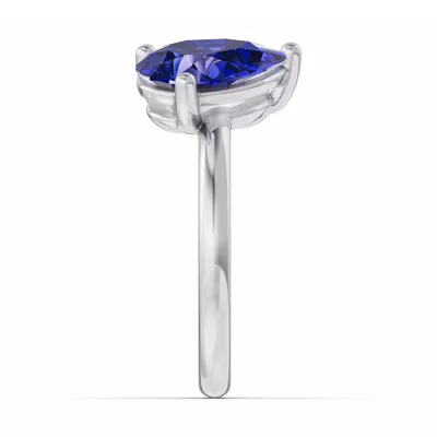 Toi Et Moi Oval Lab Diamond & Pear Sapphire Ring (5.00 ct. tw.)