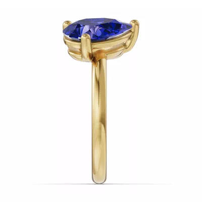 Toi Et Moi Oval Lab Diamond & Pear Sapphire Ring (5.00 ct. tw.)