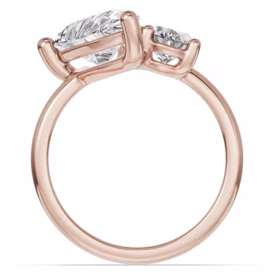 Toi Et Moi Oval & Pear Lab Diamond Ring (5.00 ct. tw.)