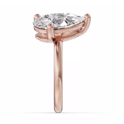 Toi Et Moi Oval & Pear Lab Diamond Ring (5.00 ct. tw.)