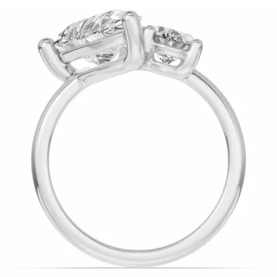 Toi Et Moi Oval & Pear Lab Diamond Ring (5.00 ct. tw.)