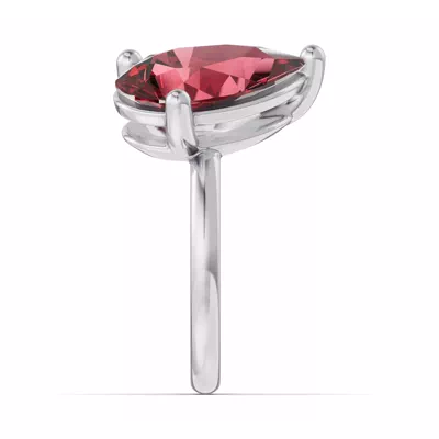 Toi Et Moi Oval Lab Diamond & Pear Ruby Ring (6.00 ct. tw.)