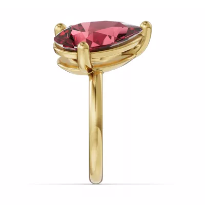 Toi Et Moi Oval Lab Diamond & Pear Ruby Ring (6.00 ct. tw.)