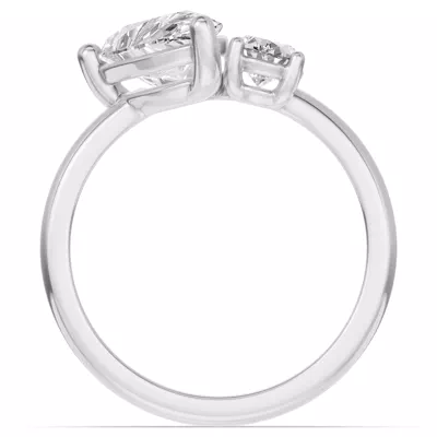 Toi Et Moi Oval & Pear Lab Diamond Ring (2.50 ct. tw.)
