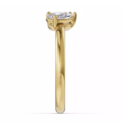 Toi Et Moi Oval & Pear Lab Diamond Ring (1.00 ct. tw.)