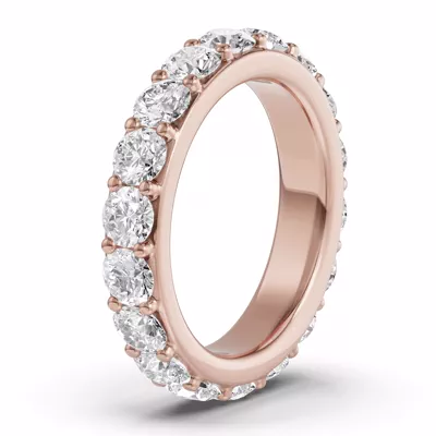 Shared Prong Lab Eternity Band (3.00ct. tw.)
