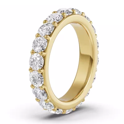Shared Prong Lab Eternity Band (3.00ct. tw.)