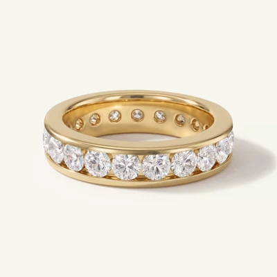 Channel-Set Lab Eternity Band (3.00ct. tw.)