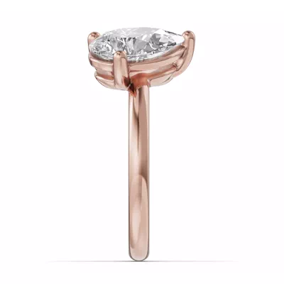 Toi Et Moi Customizable Oval Lab Diamond Ring (Starts at 1.00 ct. tw.)