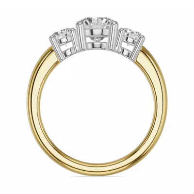 Classic Three-Stone Engagement Ring (½ ct. tw.)