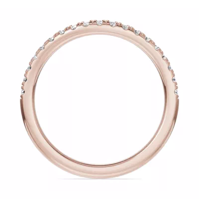Classic Curved Pavé Lab Band