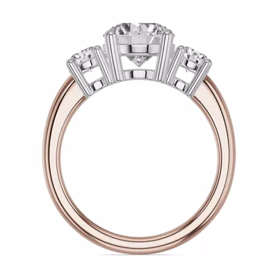 Classic Three-Stone Lab Engagement Ring (1 ct. tw.)