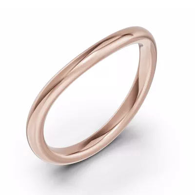 Classic Contour Wedding Band