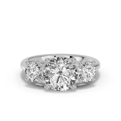 Classic Three-Stone Lab Engagement Ring (1½ ct. tw.)