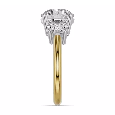 Classic Three-Stone Lab Engagement Ring (1½ ct. tw.)