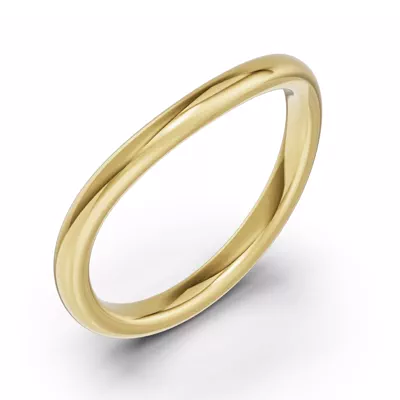 Classic Contour Wedding Band