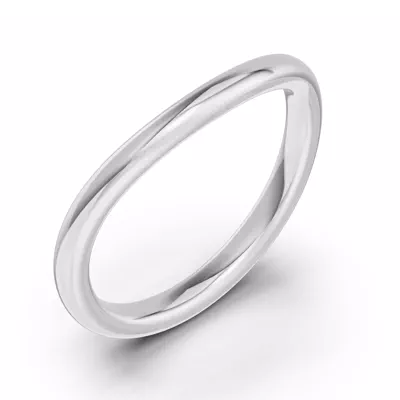 Classic Contour Wedding Band