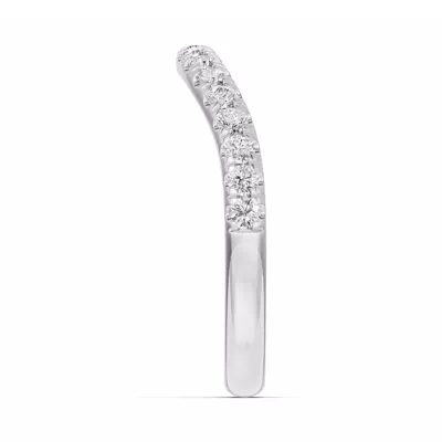 Classic Contoured Pavé Band (0.44 ct. tw.)