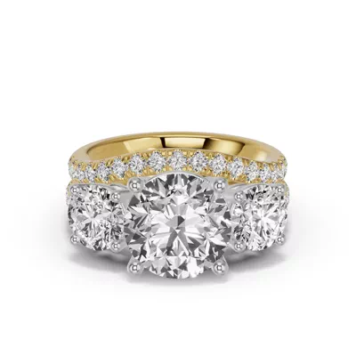Classic Contoured Pavé Lab Band (0.44 ct. tw.)