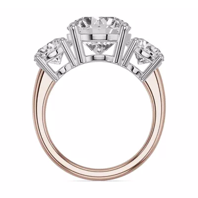Classic Three-Stone Lab Engagement Ring (2 ct. tw.)