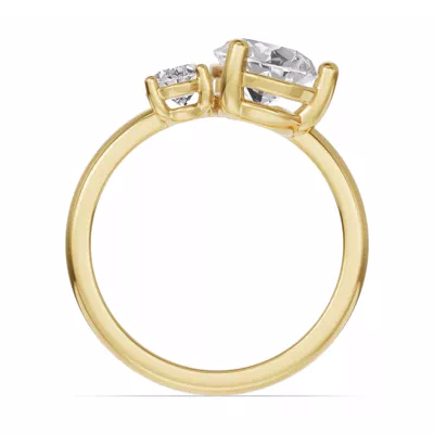 Toi Et Moi Double Oval Lab Diamond Ring (Starting at 1.50 ct. tw.)
