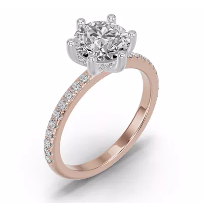 Chroma Diamond Engagement Ring