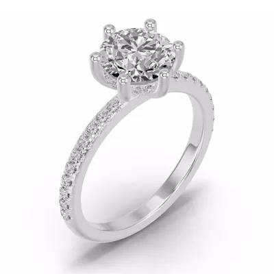 Chroma Diamond Engagement Ring