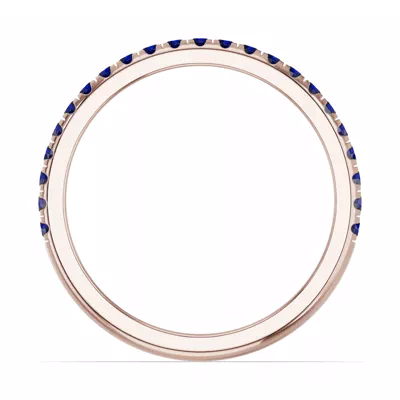 Chroma Blue Sapphire Band