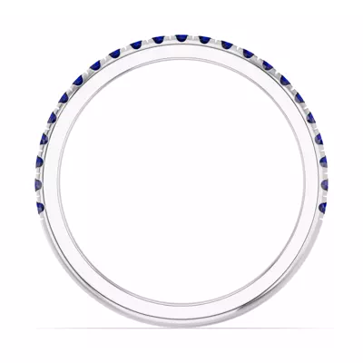 Chroma Blue Sapphire Band