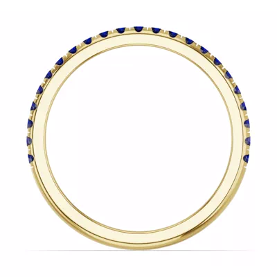 Chroma Blue Sapphire Band