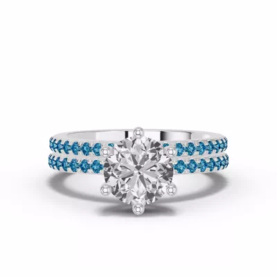 Chroma London Blue Topaz Band