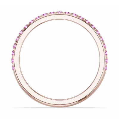 Chroma Pink Sapphire Band