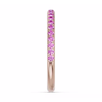 Chroma Pink Sapphire Band