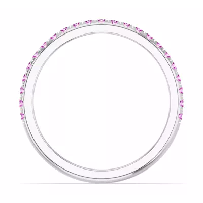 Chroma Pink Sapphire Band