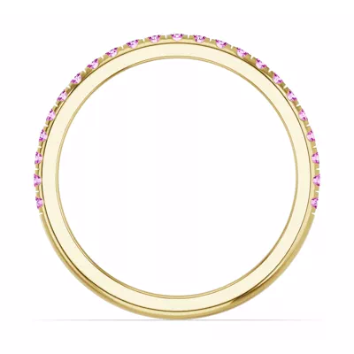 Chroma Pink Sapphire Band
