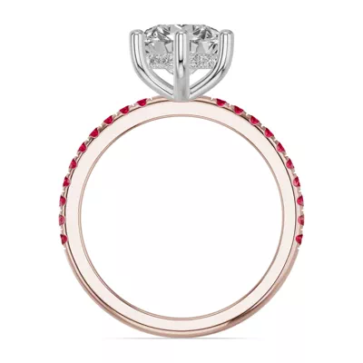 Chroma Ruby Engagement Ring