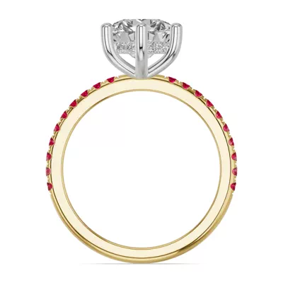 Chroma Ruby Engagement Ring