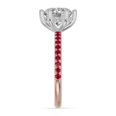 Chroma Ruby Engagement Ring