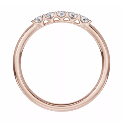 Unity Prong 5-Stone Lab Band (.25 ct. tw.)