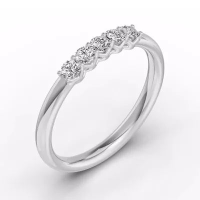 Unity Prong 5-Stone Band (.25 ct. tw.)