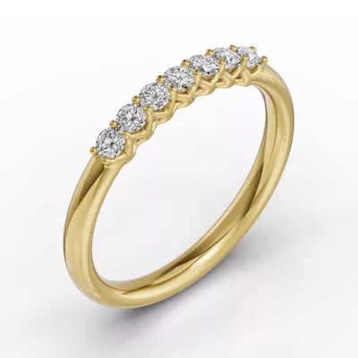 Unity Prong 7-Stone Lab Band (.25 ct. tw.)