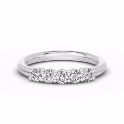 Unity Prong 5-Stone Lab Band (.50 ct. tw.)